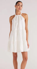 Staple the Label Lucia Tiered Mini Dress White